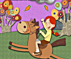Pony Adventure game in flash